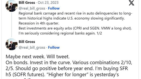 “债券天王”发出预警：停止押注债券、为经济放缓做准备