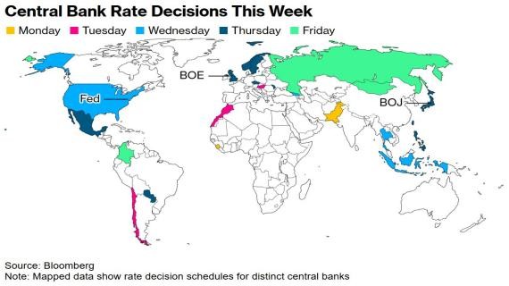 2024年最后一个“超级央行周”！外汇市场迎来疯狂24小时